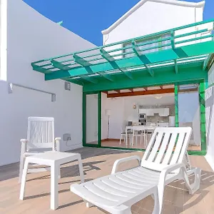 Fantástico En Coronas, Gran Terraza Con Vistas Al Mar Y Recién Reformado Completamente Appartement Costa Teguise